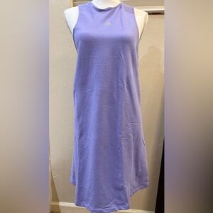 Adidas Light Purple Sleeveless Tank Sport Dress in size L